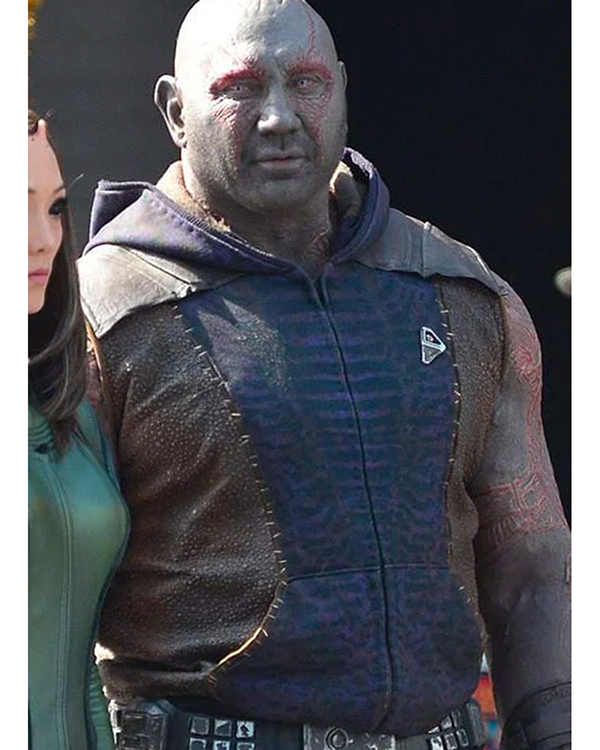 Dave Bautista Guardians Of The Galaxy Holiday Special Drax Vest