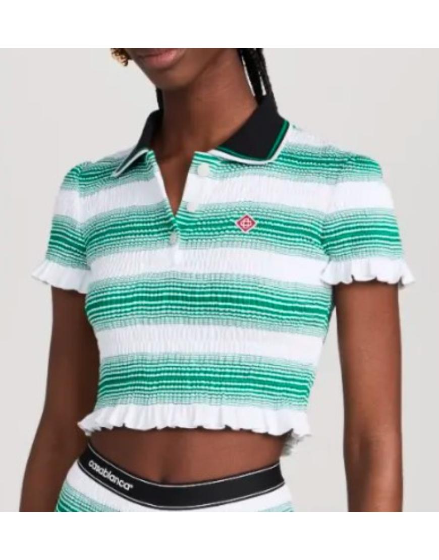 We Were Liars 2025 Esther McGregor Shirred Polo Top