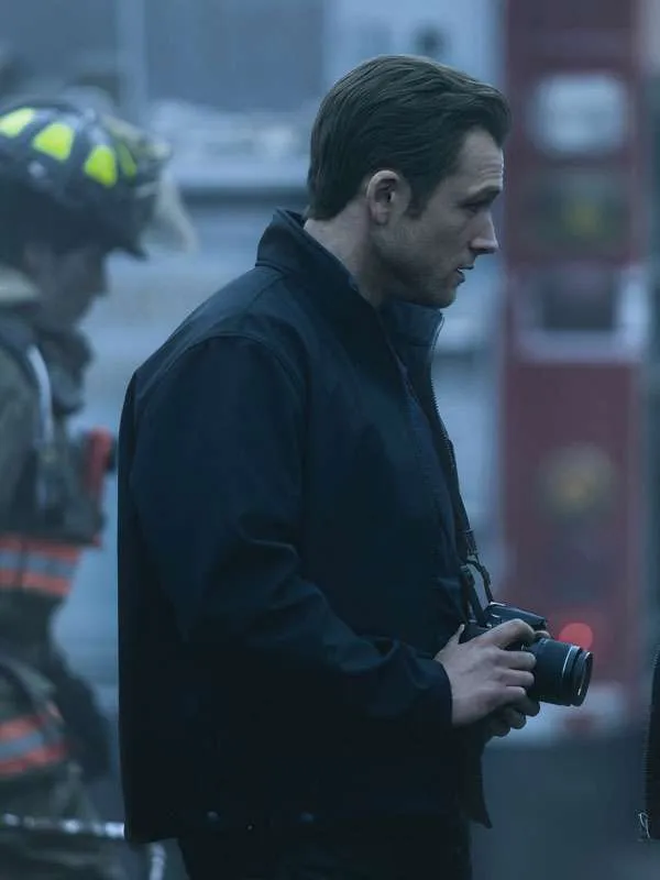 TV Series Smoke 2025 Dave Gudsen Black Jacket