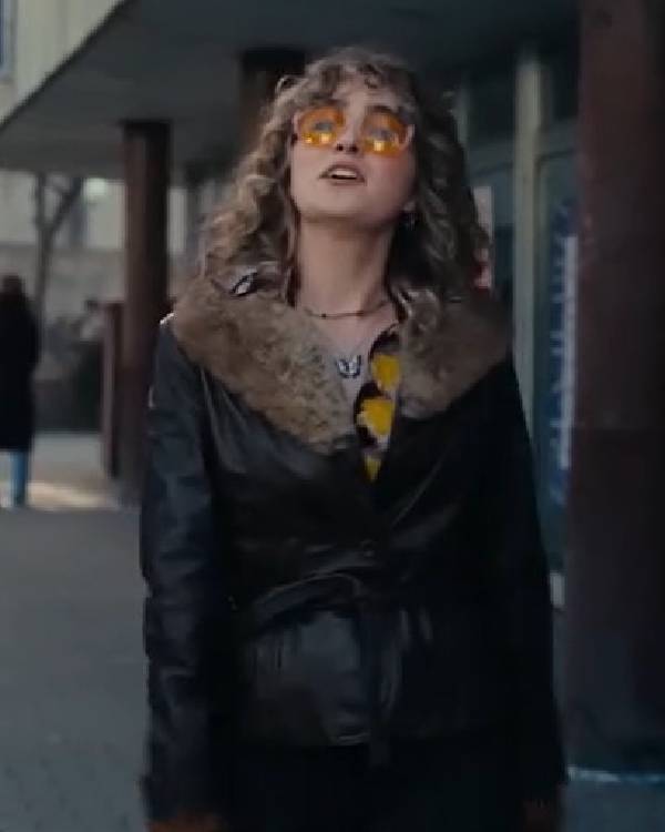 Ponies S01 Haley Lu Richardson Black Leather Jacket
