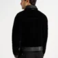 Velvet & Leather Contrast Jacket