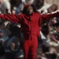 Count Me Out Kendrick Red Jacket bold celebrity inspired red jacket