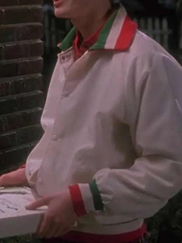 D. Danny Warhol Home Alone Pizza Boy Jacket