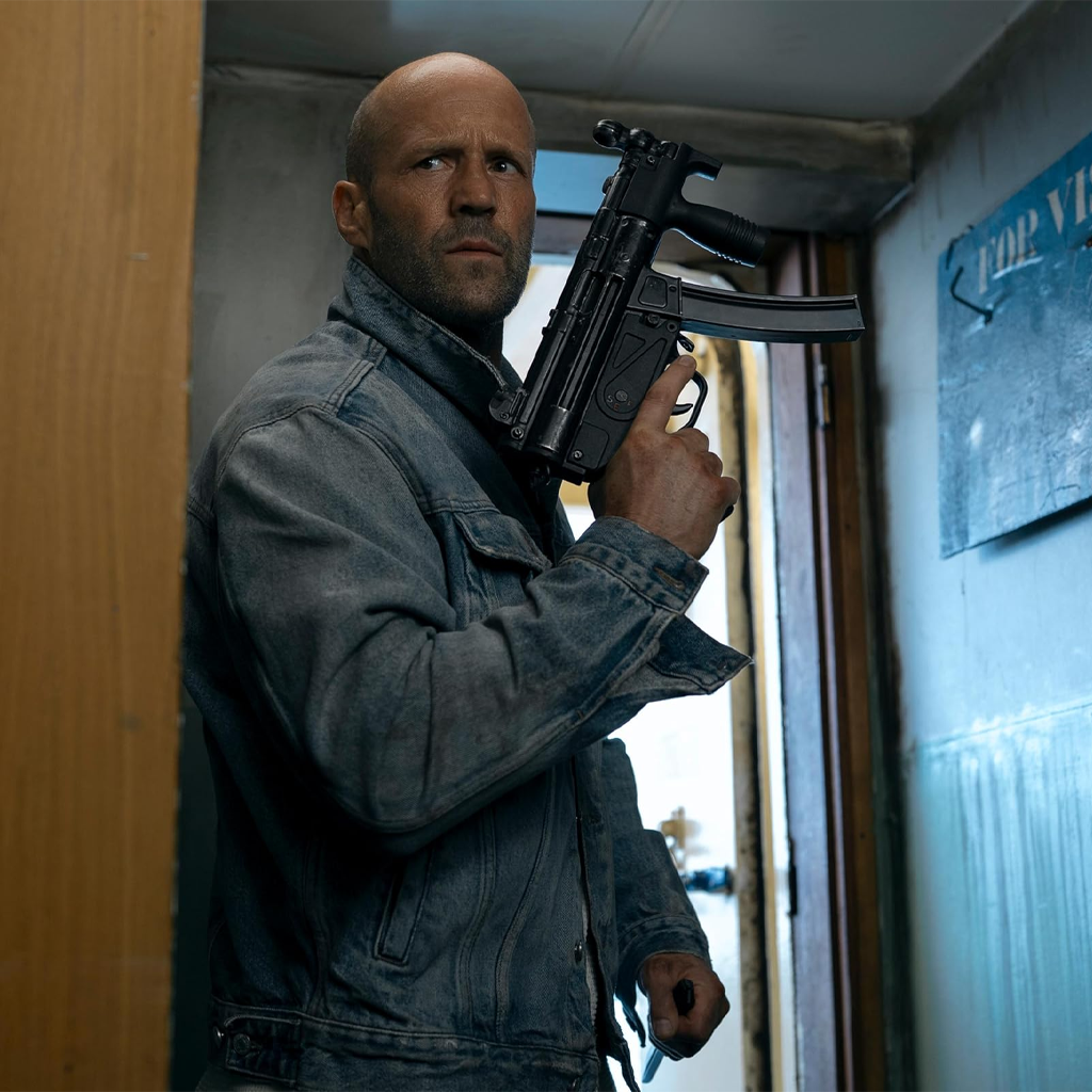 Jason Statham Mutiny 2026 Blue Jacket | Men's Celebrity Jacket