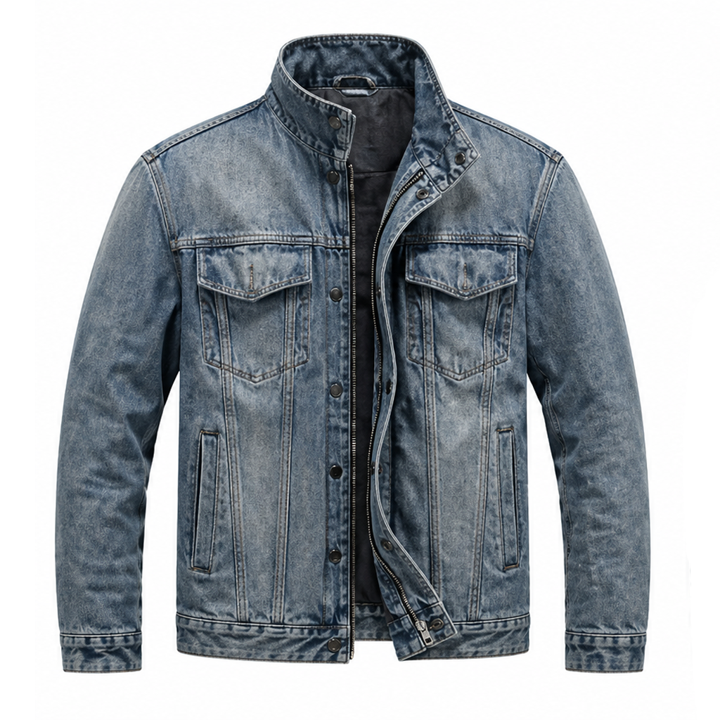 Jason Statham Mutiny 2026 Blue Jacket | Men's Celebrity Jacket
