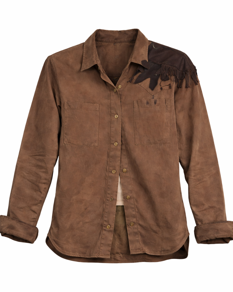 Annabelle Wallis Mutiny Brown Suede Jacket for Women