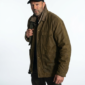 Jason Statham Mutiny 2026 Brown Jacket | Men's Fabric Jacket